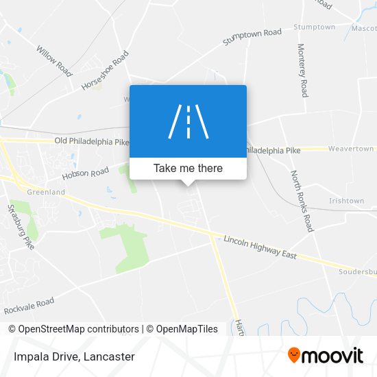 Mapa de Impala Drive
