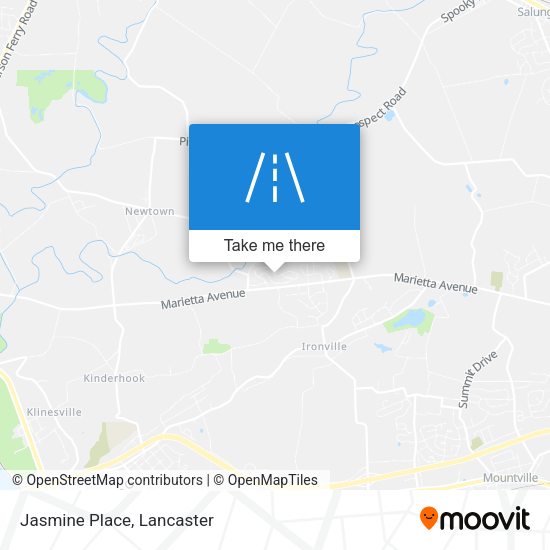 Mapa de Jasmine Place