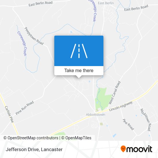 Mapa de Jefferson Drive