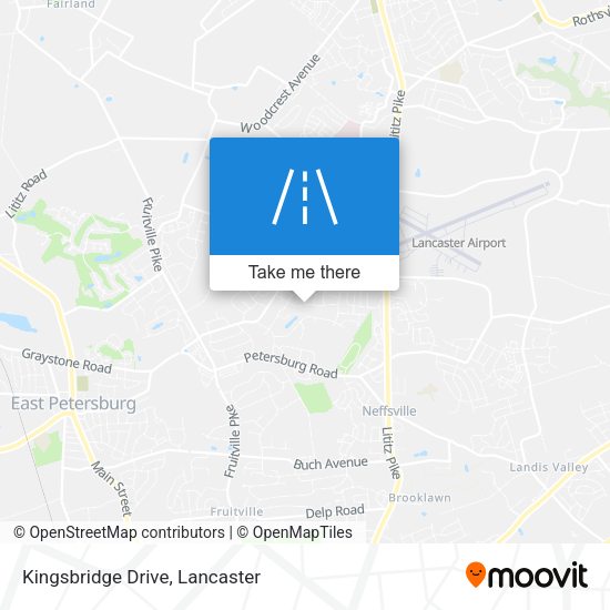 Kingsbridge Drive map