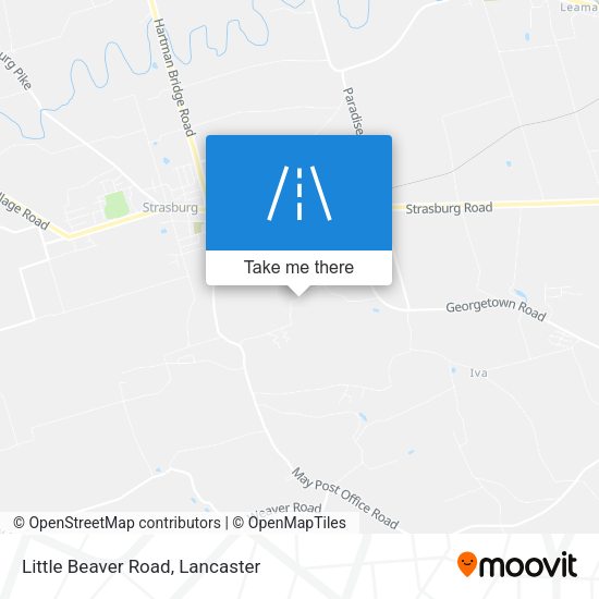 Little Beaver Road map
