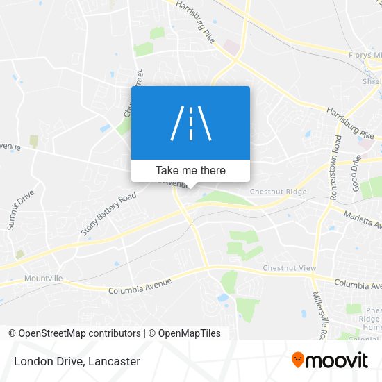 London Drive map