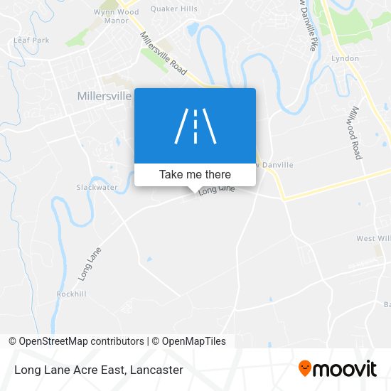 Mapa de Long Lane Acre East