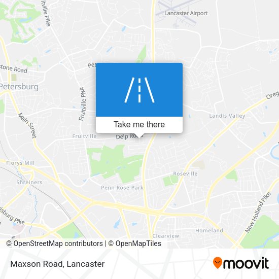 Mapa de Maxson Road