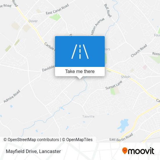 Mapa de Mayfield Drive