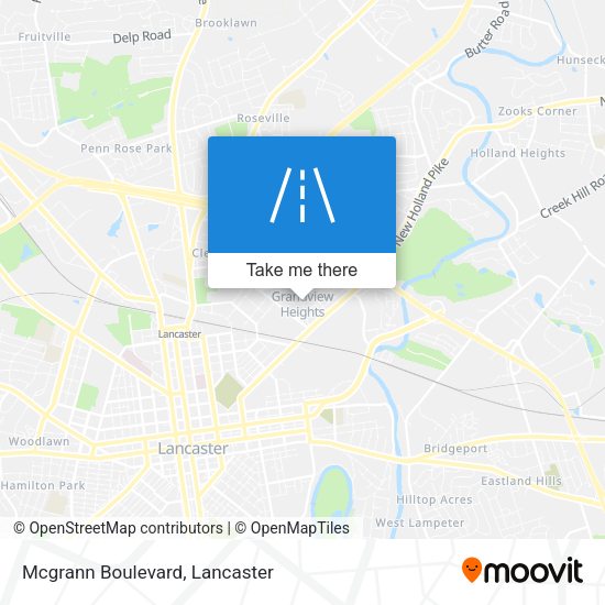 Mcgrann Boulevard map