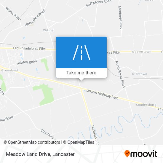 Mapa de Meadow Land Drive