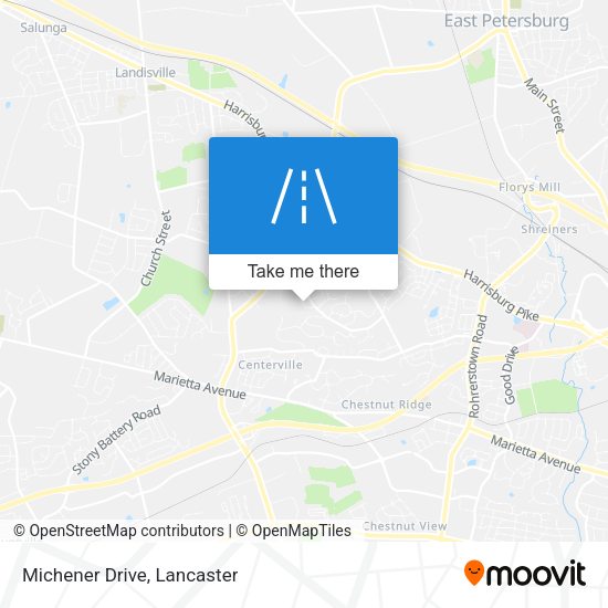 Mapa de Michener Drive