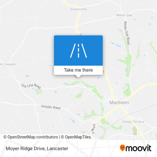 Mapa de Moyer Ridge Drive