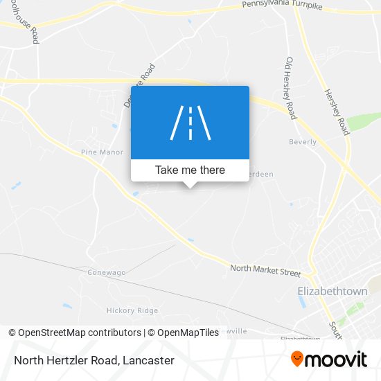 Mapa de North Hertzler Road