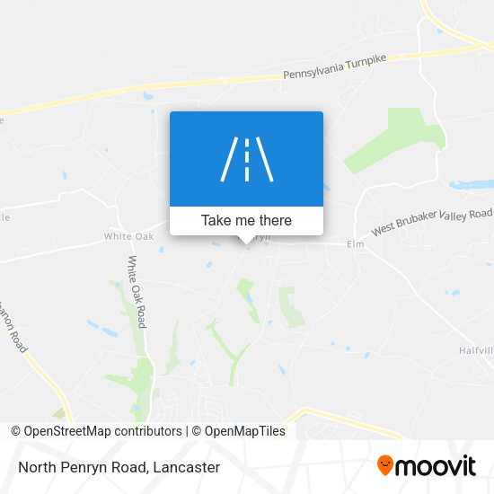 North Penryn Road map