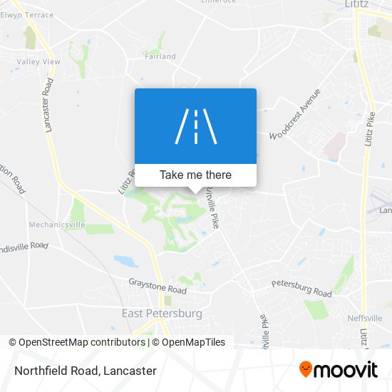 Mapa de Northfield Road