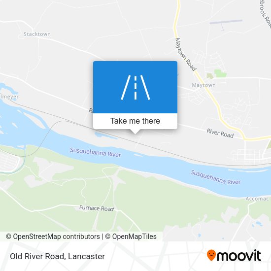 Mapa de Old River Road