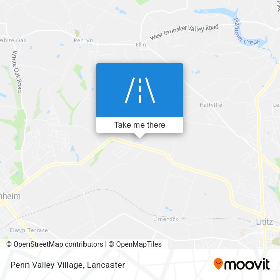 Mapa de Penn Valley Village