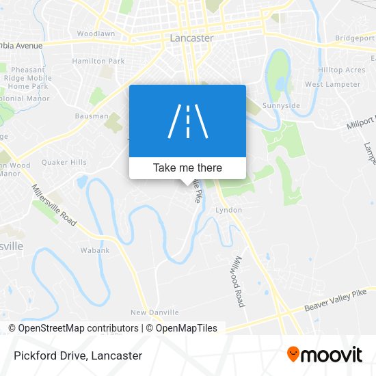Mapa de Pickford Drive