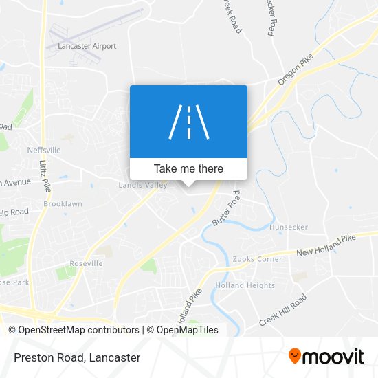 Mapa de Preston Road