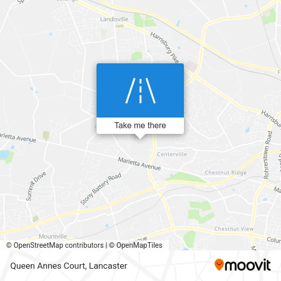 Queen Annes Court map