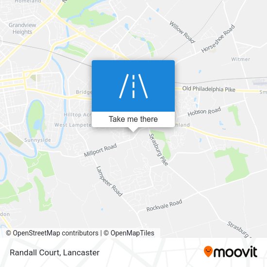 Mapa de Randall Court