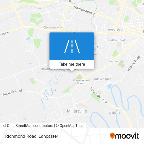 Mapa de Richmond Road