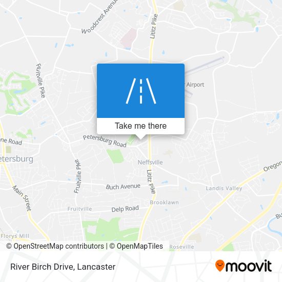 River Birch Drive map
