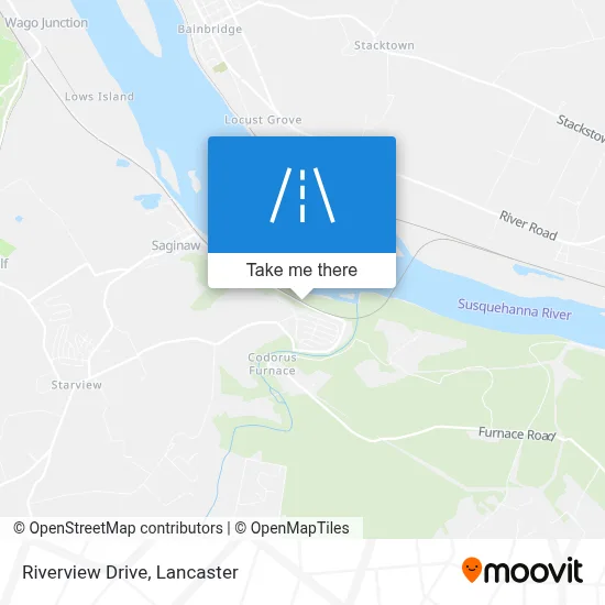 Riverview Drive map