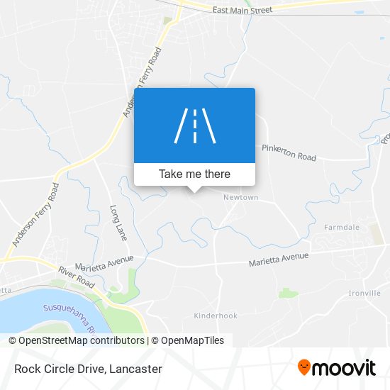 Mapa de Rock Circle Drive