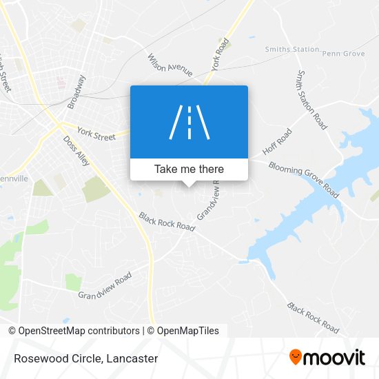Mapa de Rosewood Circle