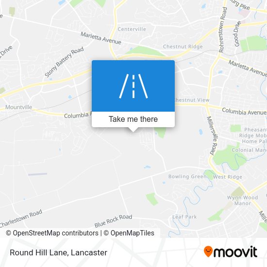 Mapa de Round Hill Lane