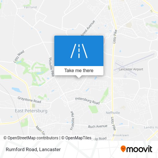 Mapa de Rumford Road