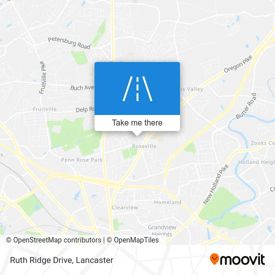 Ruth Ridge Drive map