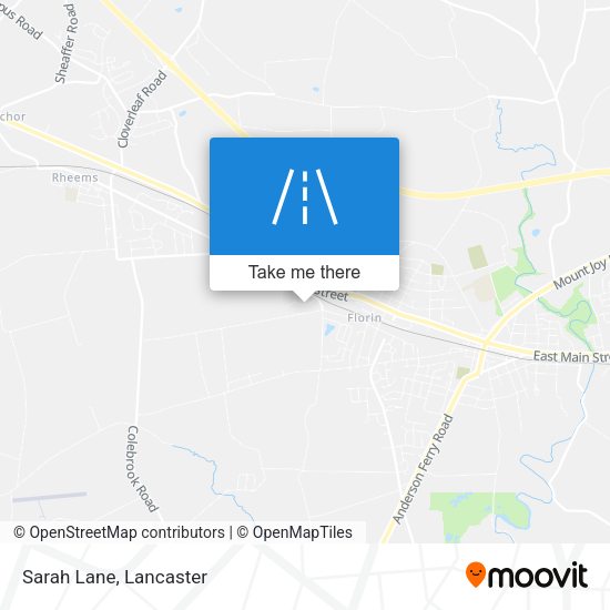 Mapa de Sarah Lane