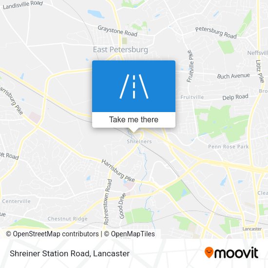 Mapa de Shreiner Station Road