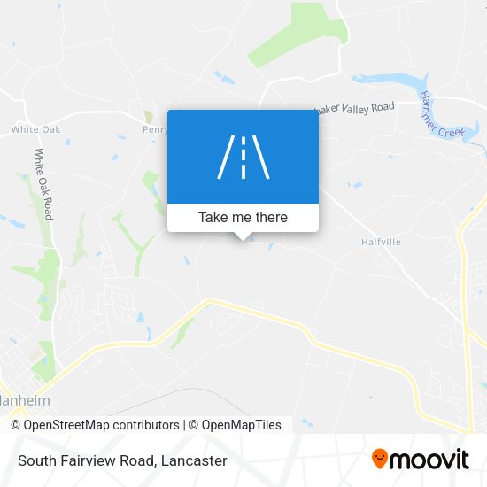 South Fairview Road map