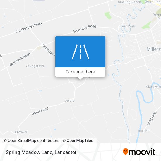 Mapa de Spring Meadow Lane