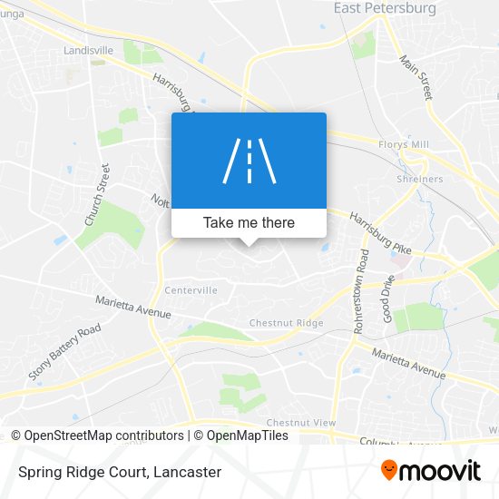 Spring Ridge Court map