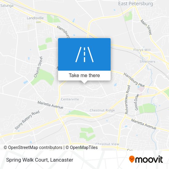 Spring Walk Court map