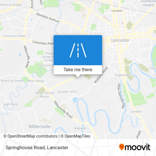 Mapa de Springhouse Road