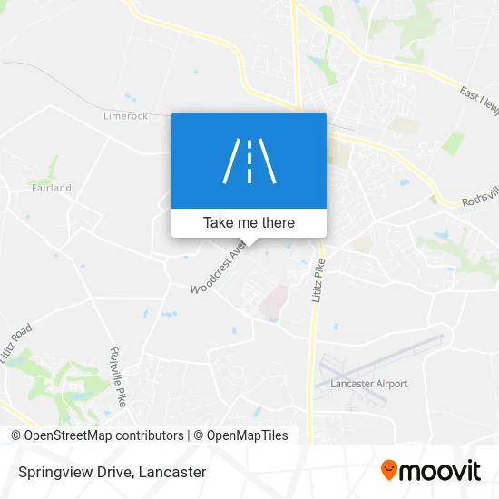 Springview Drive map