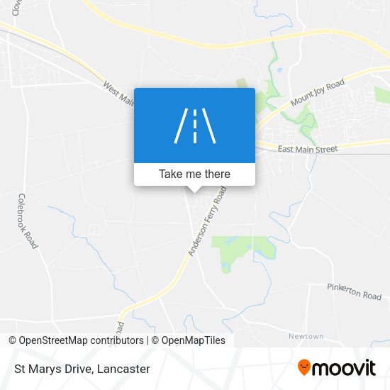 Mapa de St Marys Drive