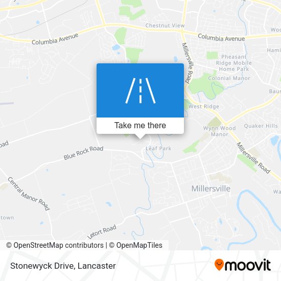 Mapa de Stonewyck Drive