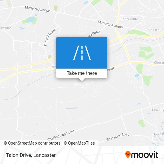 Mapa de Talon Drive