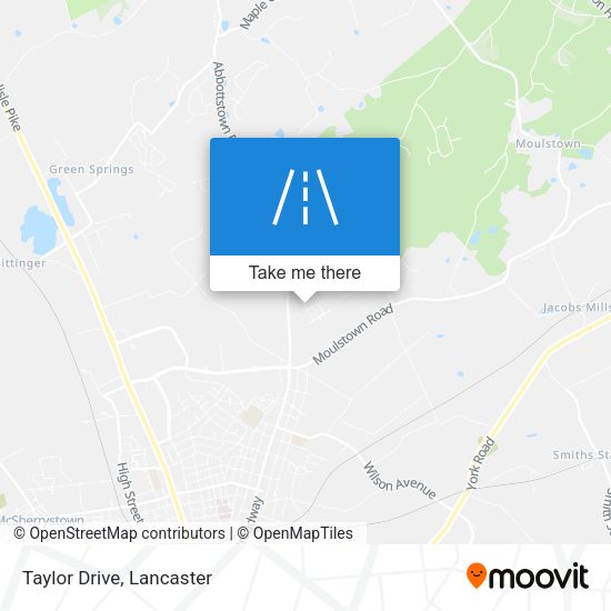 Taylor Drive map