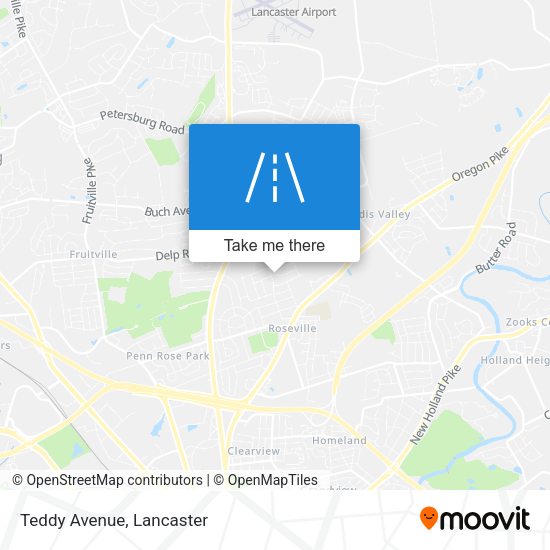 Mapa de Teddy Avenue