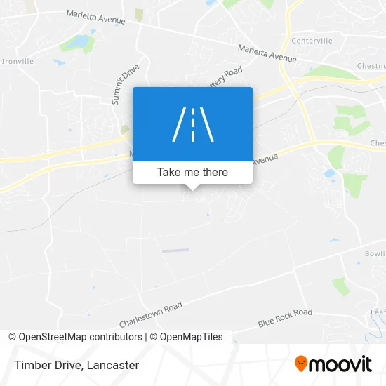 Timber Drive map