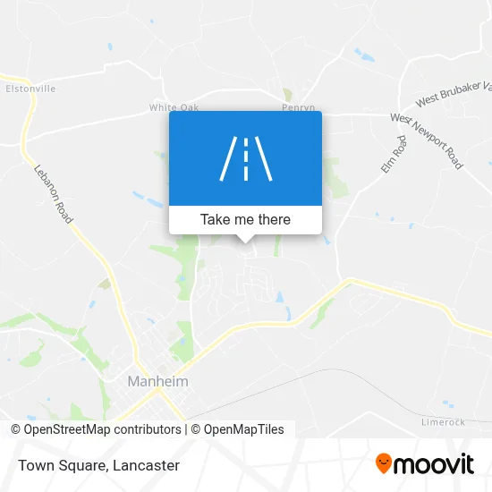 Town Square map