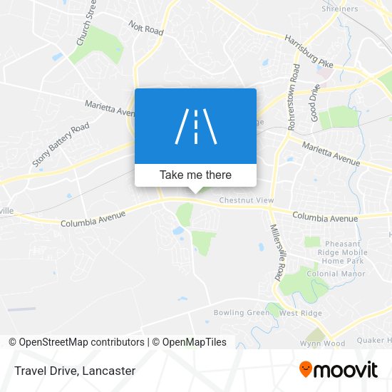 Mapa de Travel Drive