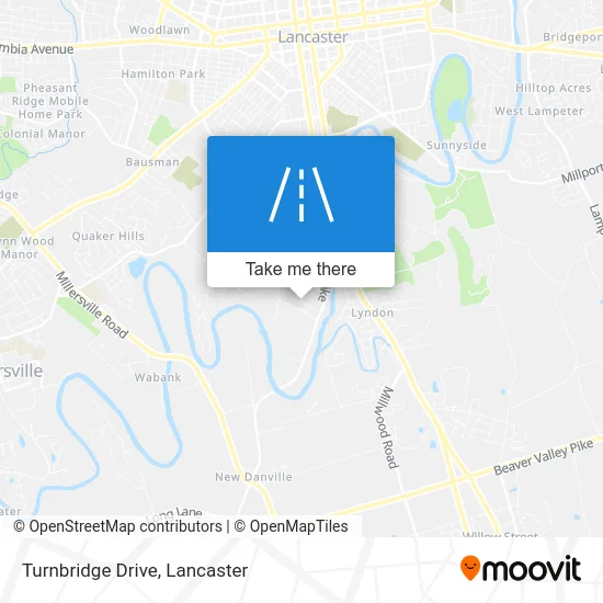 Turnbridge Drive map