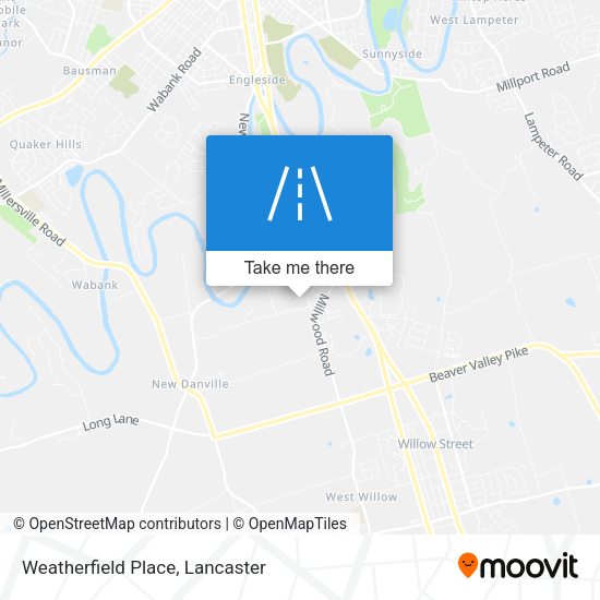 Mapa de Weatherfield Place