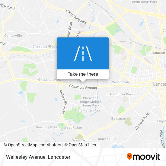Mapa de Wellesley Avenue