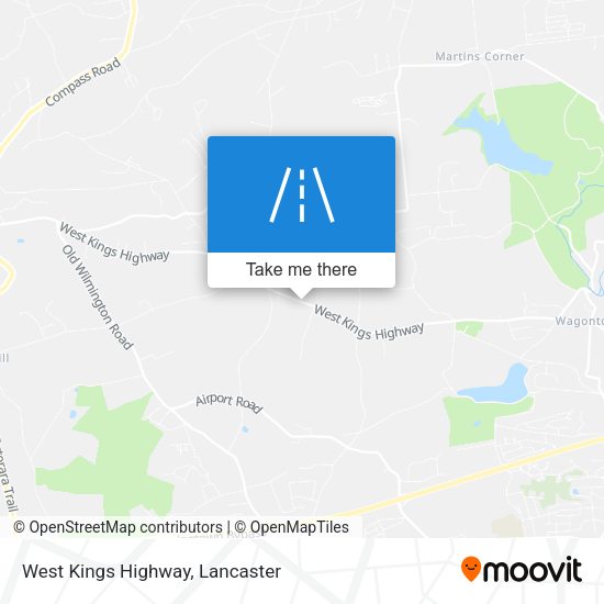 Mapa de West Kings Highway